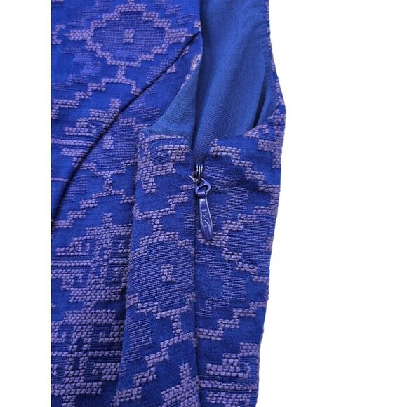 Women's - Maeve Averie Jacquard Sleeveless Dress, Size 4 - Picture 3 of 8